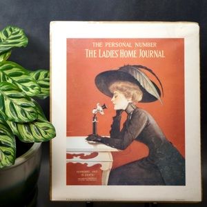 Feb 1912 Ladies Home Journal magazine cover art ©1983 10" x 12"